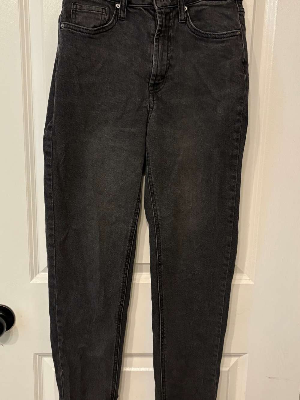 wild fable Washed Black curvy Mom High-Rise Women's Jeans